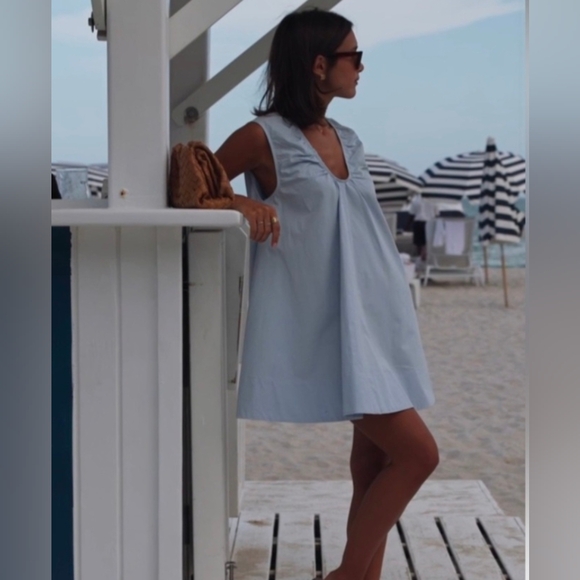 Dissh 'Gabby'  cornflower blue cotton mini NWT - Picture 13 of 13